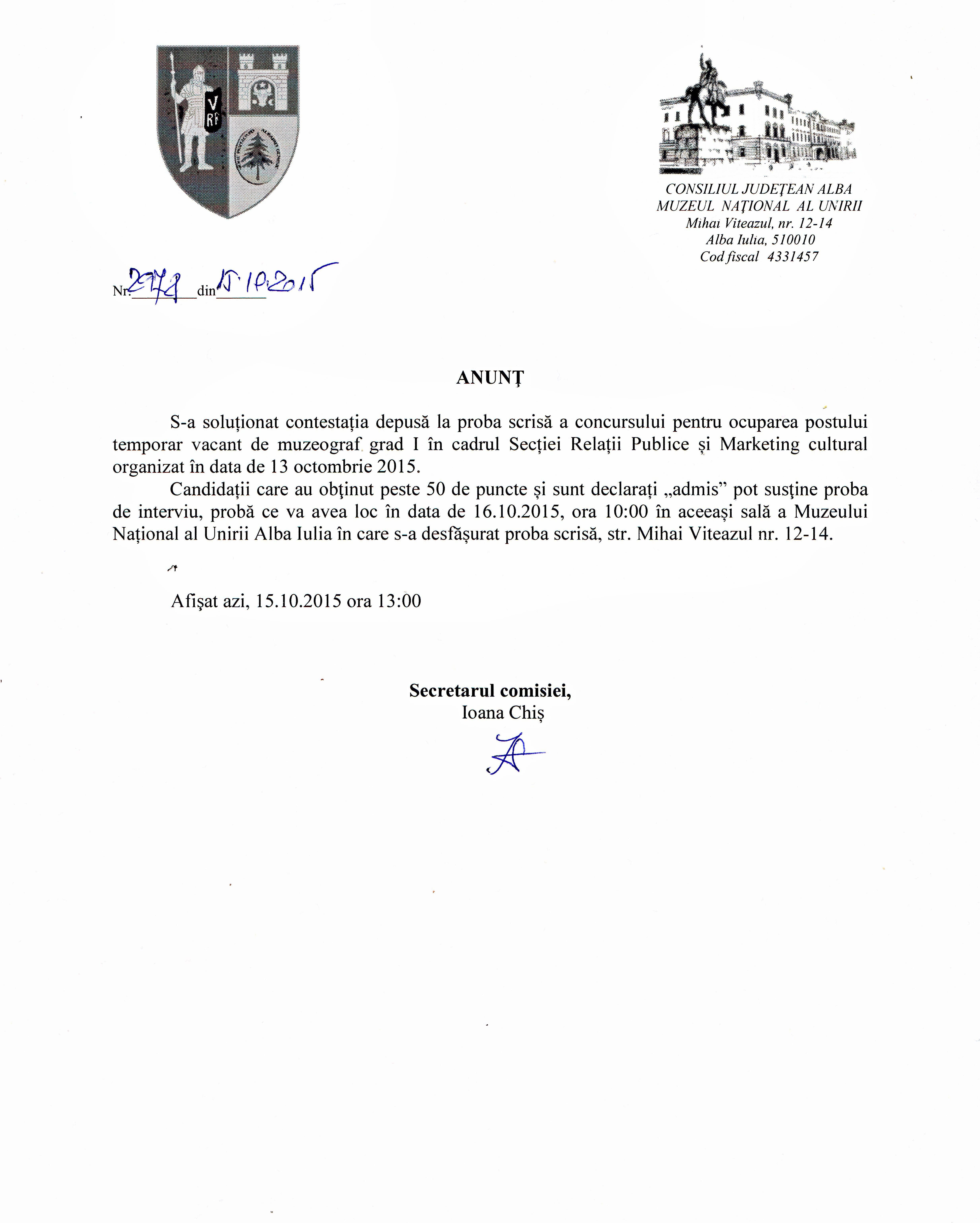 15 oct anunt interviu 2015